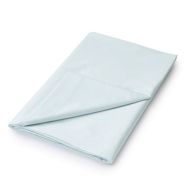 Plain Dye Polycotton Flat Sheet - Duck Egg